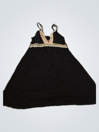 Love Lounge Black Lace Trim Camisole