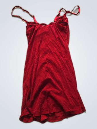 Unbranded Red Slip Dress