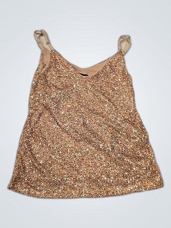 Sequined Tank Top