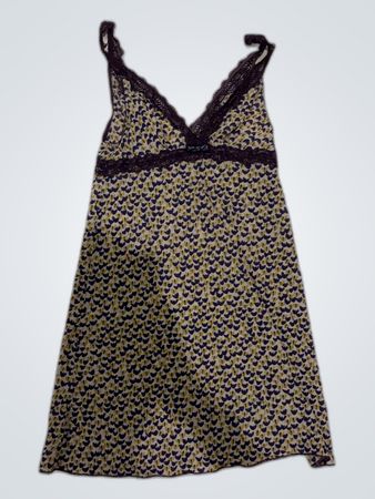 Women's Floral Lace Trim Nightgown