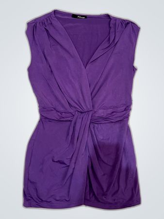 Purple Wrap Romper