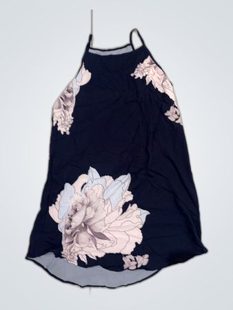 Blue Floral Dress