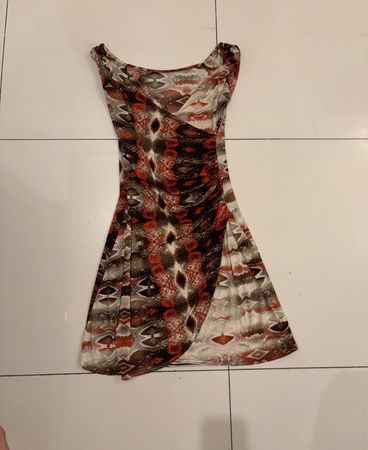 Dress with Aztec Pattern