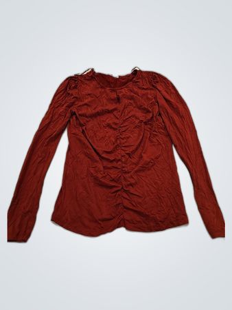 Orsay Red Long Sleeve Top