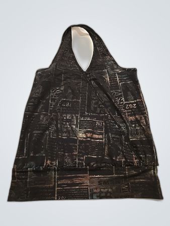 VERO MODA Black Graphic Halter Top