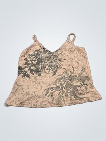 Printed Pink Camisole Top
