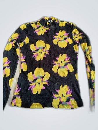Colourful Rebel Printed Turtleneck Top