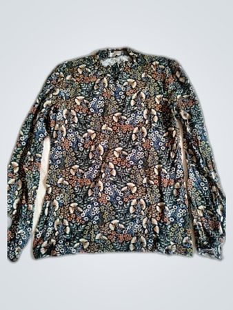 Geisha Floral Long Sleeve Top