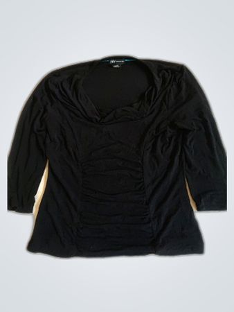 Black Long Sleeve Top