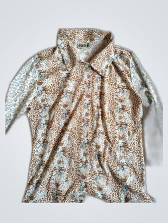 Yessica Floral Button-Up Shirt