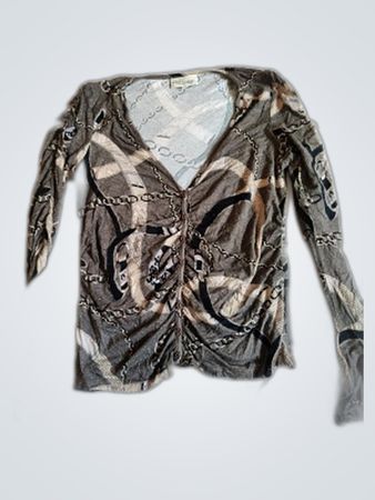 First Choice Printed Chain Blouse