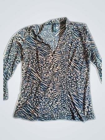12 Collection Printed Blouse