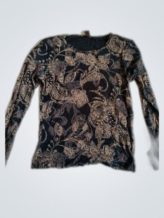 aic Paisley Long Sleeve Top