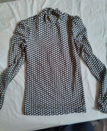 Colcci Women's Geometric Pattern Turtleneck