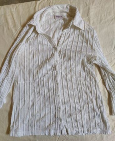 Biaggini White Striped Shirt