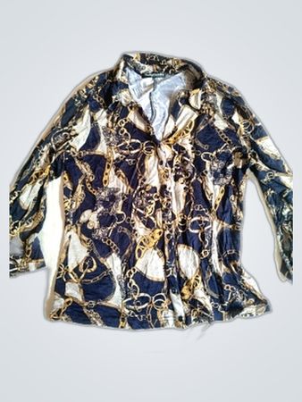 Betty Barclay Chain Print Button-Up Shirt