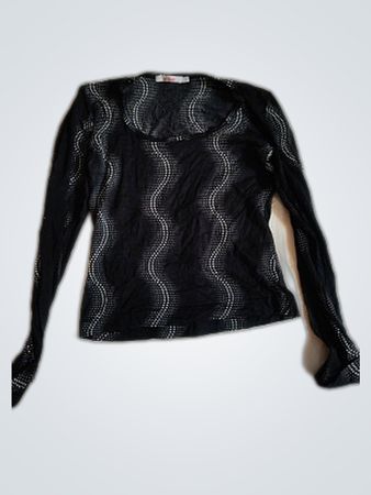 s.Oliver Sheer Long Sleeve Blouse