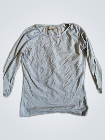 Fundamentals Light Blue Long-Sleeve Knit Sweater