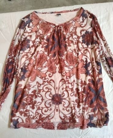 s.Oliver Floral Long Sleeve Top