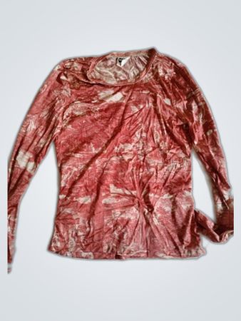 Wigo Printed Long-Sleeve Blouse