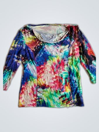 Multicolored Printed Blouse