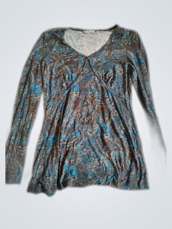 Tom Tailor Printed Long-Sleeve Blouse