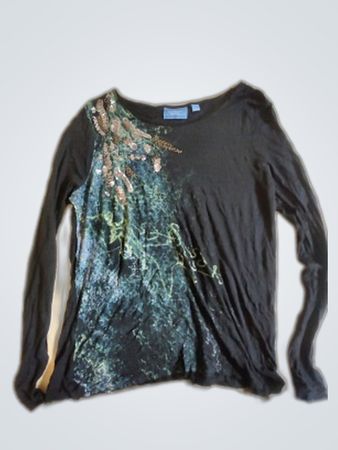Long Sleeve Printed Top