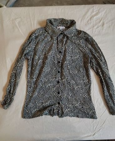 Kookai Printed Button-Up Shirt