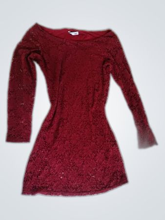 Red Lace Dress