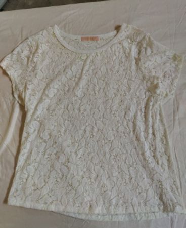 Coconut Lace Top