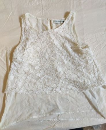 Inside Girl White Lace Blouse