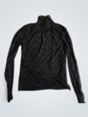 COS Sheer Turtleneck Blouse