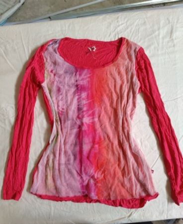 Unbranded Printed Long-Sleeve Blouse