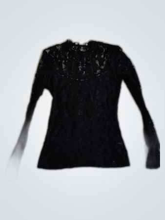 Anna Field Black Lace Blouse