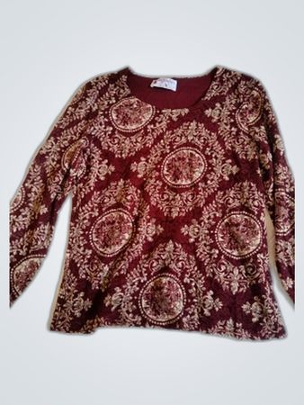 Long Sleeve Printed Top