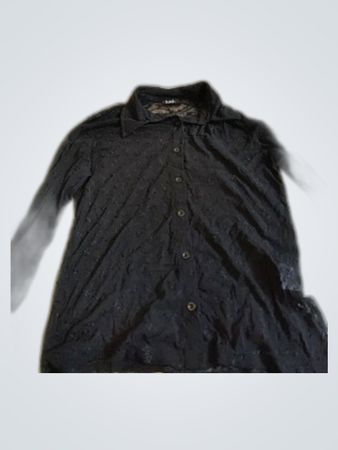SAiX Black Sheer Lace Blouse