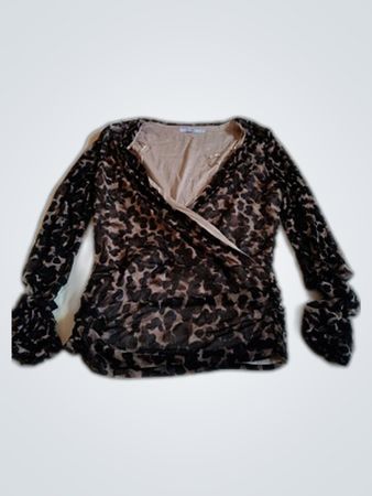 Holly Leopard Print Top