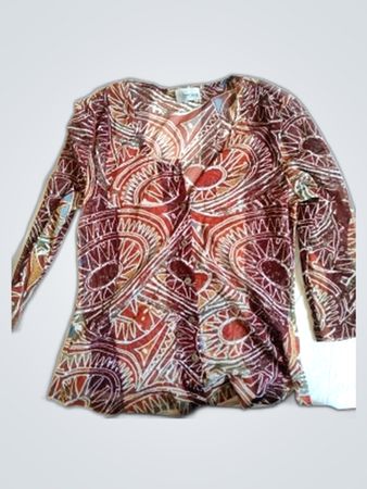 Feel Good Collection Printed Blouse