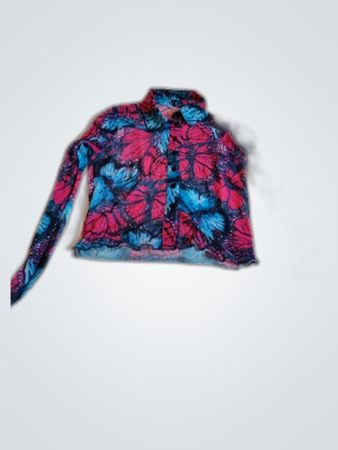 Long-Sleeve Floral Shirt