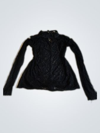 Black Knit Top