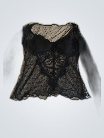 Black Lace Top