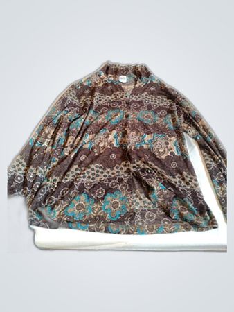 Miss Etam Printed Blouse