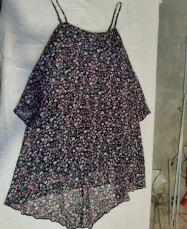 George Floral Printed Spaghetti Strap Blouse