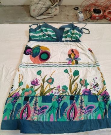 SP& Floral Print Sleeveless Midi Dress
