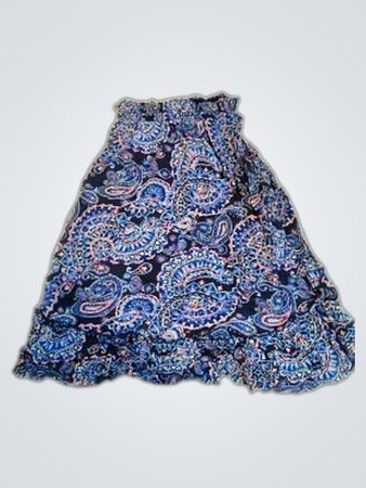 Justice Paisley Smocked Mini Dress