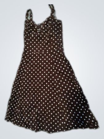 Roberto Polka Dot Mini Dress