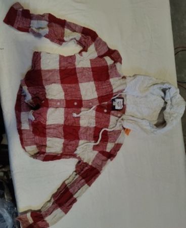 American Eagle Plaid Hoodie