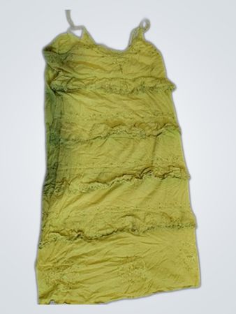 Unbranded Yellow Ruffled Camisole Top