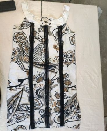Women's Sleeveless Paisley Dress
