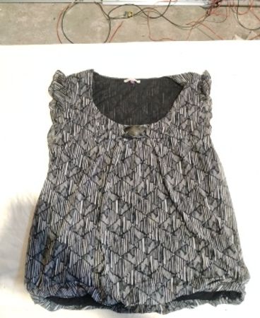 Patrice Breal Gray Top